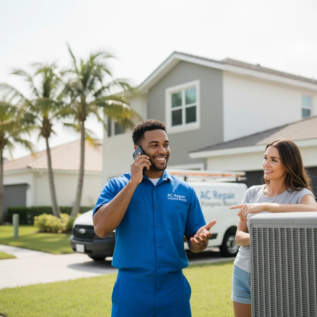 AC Repair Pompano Beach customer support in New Brighton